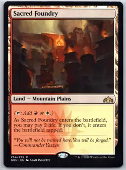 Sacred Foundry R Guilds of Ravnica 254 NM - Image 1