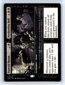 Funeral Room // Awakening Hall #100 Duskmourn: House of Horror Magic MTG - HP - Image 2