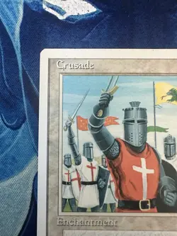 Cru Sade Fourth Edition Moderately Played MP+ Magic The Gathering FREE SHIPPING! - Image 3