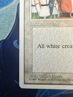Cru Sade Fourth Edition Moderately Played MP+ Magic The Gathering FREE SHIPPING! - Image 5