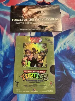 Stampeding Brutes - Rampaging Baloths Foil TMNT VHS Villians Secret Lair - Image 1