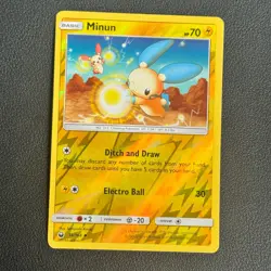 Minun 54/168 Uncommon Celestial Storm Pokemon Lightly Played - Image 1