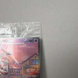 Sealed Pokemon Mew ex 053 Sv: Scarlet & Violet Promo Holo Promo English 180 HP - Image 2