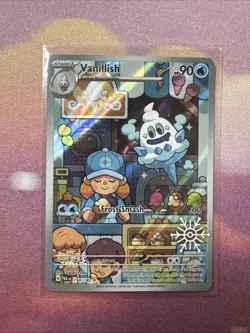 Pokemon TCG Vanillish Paradox Rift 190/182 Holo Illustration holiday calendar - Image 1