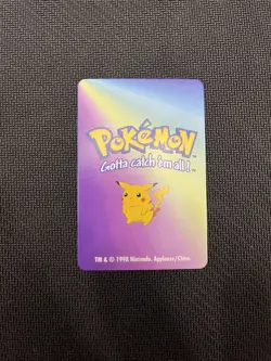 Charizard 1998 KFC Pokemon Card Game Promo #06 Mini Card Vintage - Image 4