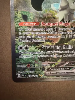 Pokemon TCG Meowscarada EX 256/193 Paldea Evolved Special Illustration Rare Holo - Image 3