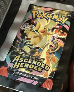 HEAVY! GOD PACKUU SIRUU 23.6|g • • Ascended Heroes Pokemon TCG Booster (SEALED) - Image 2