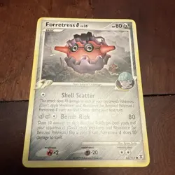 POKEMON FORRETRESS G LV.35 61/111 RISING RIVALS COMMON LP - Image 1