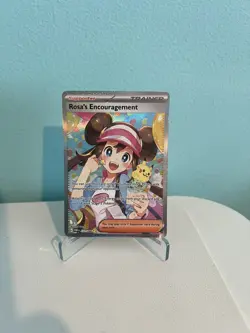 Pokemon TCG mega Evolution Perfect Order Rosa's Encouragement 123/088 Trainer - Image 1