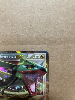 Pokemon Rayquaza EX 85/124 Dragons Exalted Ultra Rare Holo HP170 Basic Card - Image 3