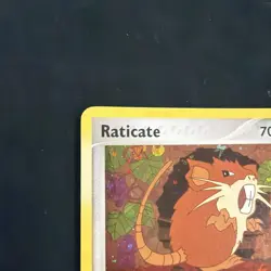 Pokemon EX Fire Red & Leaf Green Raticate 48/112 – Reverse Holo Vintage 2004 - Image 2