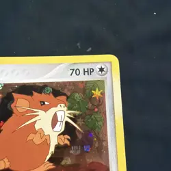 Pokemon EX Fire Red & Leaf Green Raticate 48/112 – Reverse Holo Vintage 2004 - Image 3