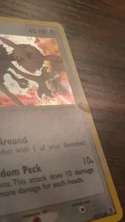 Pokemon TCG Doduo EX FireRed & LeafGreen 62/112 Holo LP - Image 2