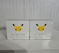Pokemon TCG Celebrations Elite Trainer Boxes (2) sealed. - Image 1