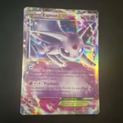 Espeon EX 52/122 Breakpoint Ultra Rare Holo 170 HP English Pokemon Card - Image 1