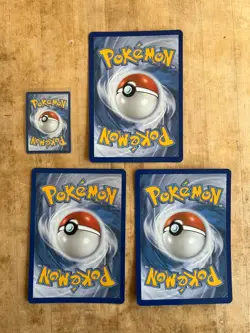 Oversize Jumbo Mega Meganium Emboar Feraligatr ex Black Star Promos 034 035 036 - Image 2