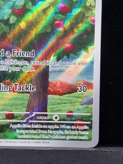 Pokemon TCG Applin 185/167 Illustration Rare SV06: Twilight Masquerade Near Mint - Image 5