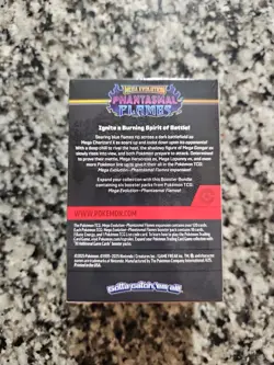 Pokemon TCG Mega Evolution Phantasmal Flames Booster Bundle Sealed - Image 4