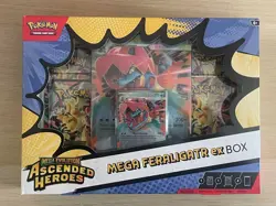 Pokemon TCG Ascended Heroes Mega Feraligatr EX Box - New & Sealed ✅ - Image 1