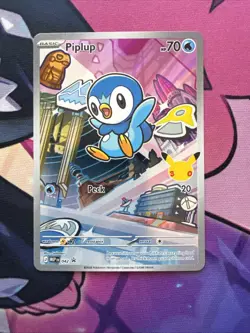 Pokemon TCG First Partner Illustration Collection Series 1 Gen 4 Sinnoh Starters - Image 5