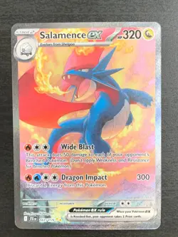 2025 Journey Together Salamence EX SIR #187/159 - Image 1