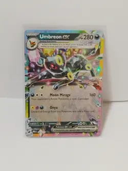 Pokemon Umbreon ex 060/131 Prismatic Evolutions Holo Rare NM - Image 1