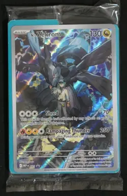 N’s Zekrom 031 Black Star Promo Mega Evolution Ascended Heroes Pokemon, SEALED! - Image 1