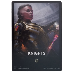 x1 Knights Theme Card Jumpstart 2022 White J22 MTG M/NM - Image 1