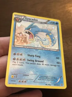 Pokemon TCG Gyarados Dragons Exalted 24/124 Cosmos Holo Rare 2012 Mid Era - Image 2