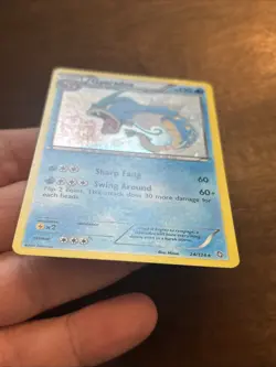 Pokemon TCG Gyarados Dragons Exalted 24/124 Cosmos Holo Rare 2012 Mid Era - Image 3