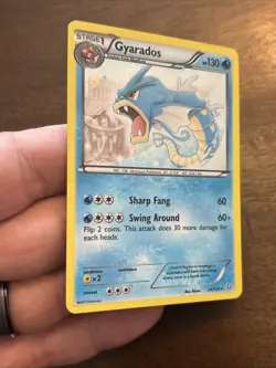 Pokemon TCG Gyarados Dragons Exalted 24/124 Cosmos Holo Rare 2012 Mid Era - Image 4
