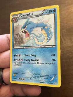 Pokemon TCG Gyarados Dragons Exalted 24/124 Cosmos Holo Rare 2012 Mid Era - Image 5