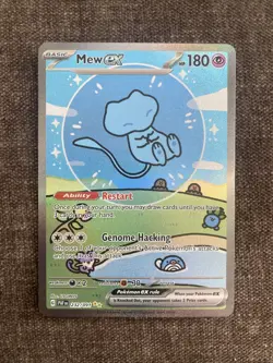 pokemon paldean fates mew ex 232/091 Mint 2 - Image 1