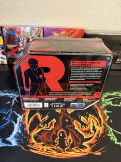 Team Rocket’s Tin Mewtwo EX Promo Factory Sealed Pokemon Card TCG - Image 2