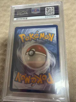 2023 Mew en Squirtle Pokemon Center 151 Stamp PSA 8 - Image 2