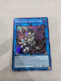 Dharc the Dark Charmer, Gloomy BACH-EN049 Super Rare 1st Edition NM Yugioh - Image 1