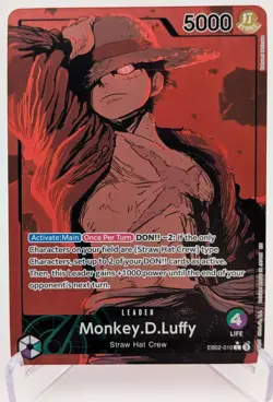 Monkey.D.Luffy (010) (Alt Art) EB02-010 Extra Booster: Anime 25th Collection - Image 1