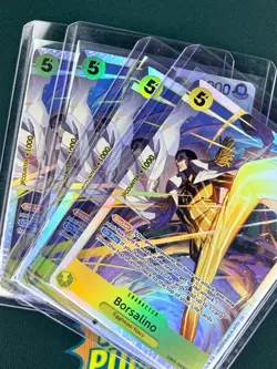 Borsalino SR Super Rare (4x) Play Set Adventure on Kami's Island One Piece En - Image 1