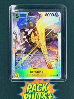Borsalino SR Super Rare (4x) Play Set Adventure on Kami's Island One Piece En - Image 5