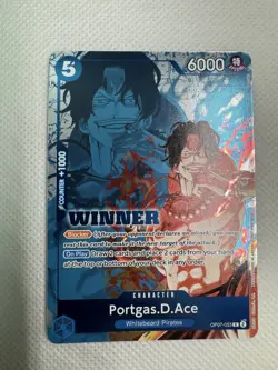 Portgas.D.Ace (Winner Pack 2024 Oct.-Dec.) OP07-053 One Piece Promo NM - Image 1