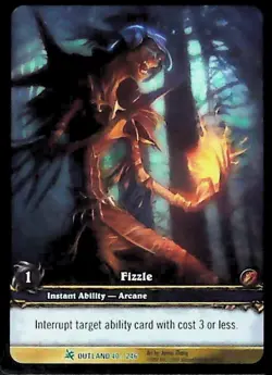 World of Warcraft TCG Fizzle (Extended Art) - Fires of Outland 40/246 - Image 1