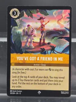 Disney Lorcana You've Got a Friend in Me 30/204 Wilds Unknown Super Rare - Image 1