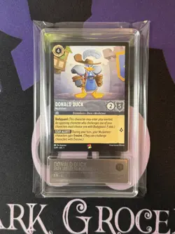 US SHIP | Disney Lorcana Donald Duck Musketeer Spiel Essen Promo Graded PCG 10 - Image 1