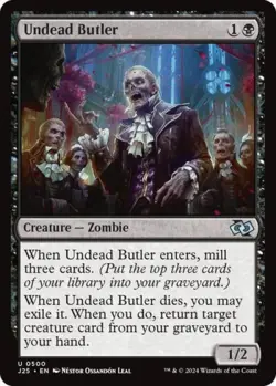 Undead Butler - Near Mint MTG Foundations Jumpstart - Image 1
