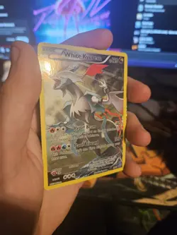 White Kyurem XY81 Holo Full Art XY Promo Pokemon Card - Image 2