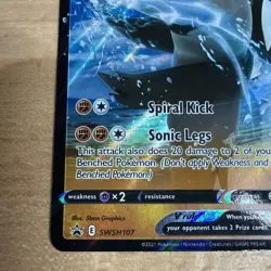 Rapid Strike Urshifu V SWSH107 SWSH: Sword & Shield Promo Cards Holo - Image 5