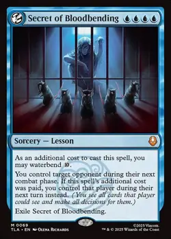 [MTG] Secret of Bloodbending (0069) (TLA) NM - Image 1