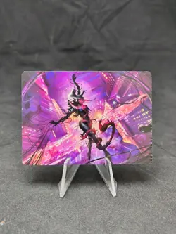 Gwenom, Remorseless 8/54 | MTG Spider Man Art Series | Crimped | NM - Image 1