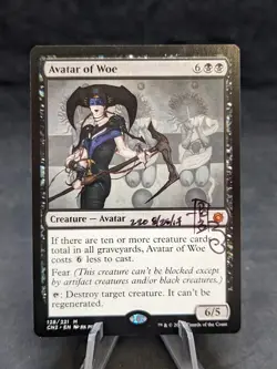 Avatar of Woe | MTG Magic Take the Crown | Artist Signed | NM - Image 1
