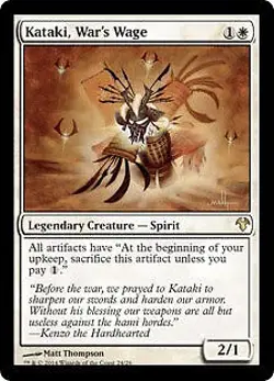 MTG Magic - Kataki, War's Wage - Modern Event Deck - Rare - NM - Image 1